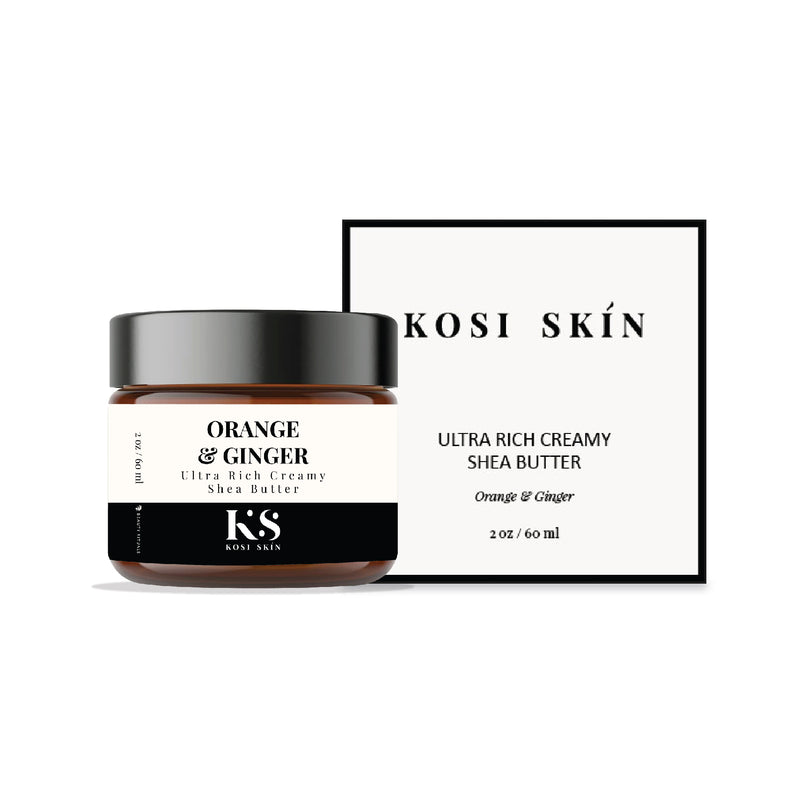 Ultra Rich Creamy Shea Butter - Orange & Ginger