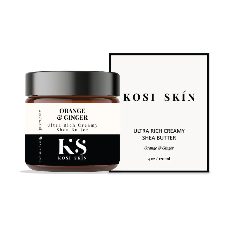 Ultra Rich Creamy Shea Butter - Orange & Ginger